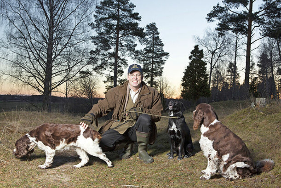 Finansminister Anders Borg: ”En familj mår bättre av hundar”